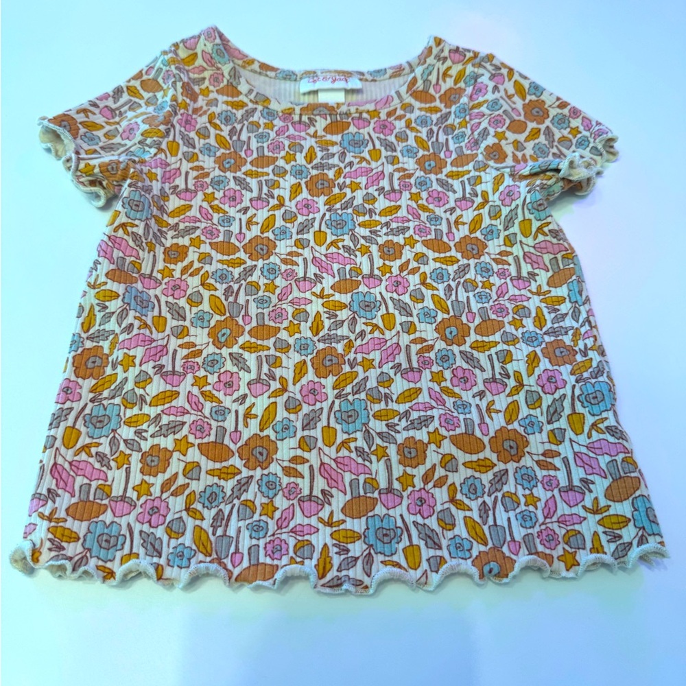 Floral Kids Shirt - Multicolor
